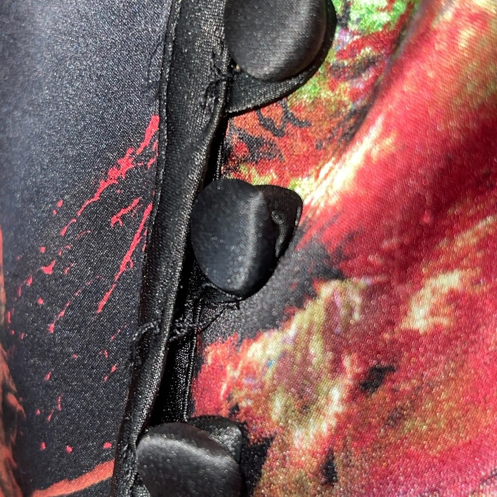 Cartise floral boho jacket. Size 12 GUC - Picture 9 of 9